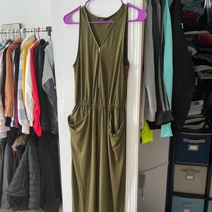 Olive Green Romper